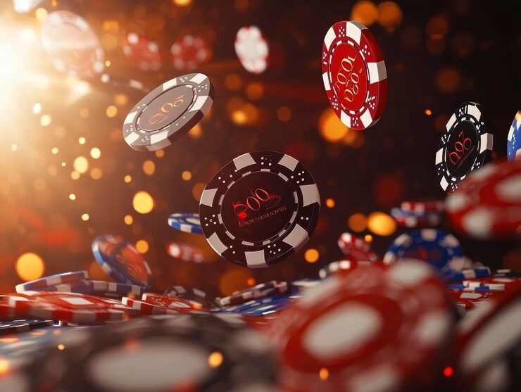 Live dealer in action Live dealer spinning the roulette wheel